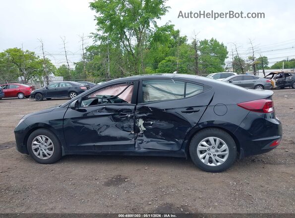 KMHD74LF4LU063065 2020 HYUNDAI ELANTRA Black Widok wnętrza 360 stopni