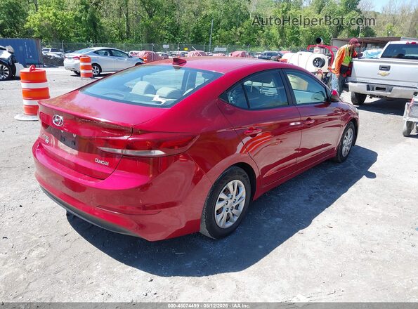 KMHD74LF5HU417795 2017 HYUNDAI ELANTRA Red Trasero derecho