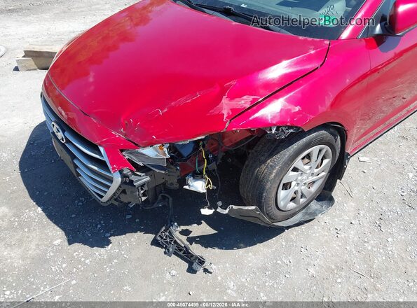 KMHD74LF5HU417795 2017 HYUNDAI ELANTRA Red Vista frontal