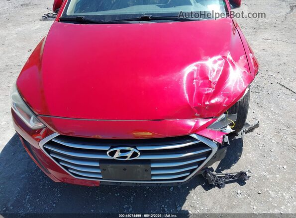 KMHD74LF5HU417795 2017 HYUNDAI ELANTRA Red 