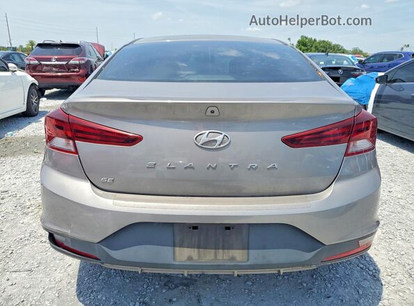 KMHD74LF5LU900969 2020 HYUNDAI ELANTRA Серый Вид сзади