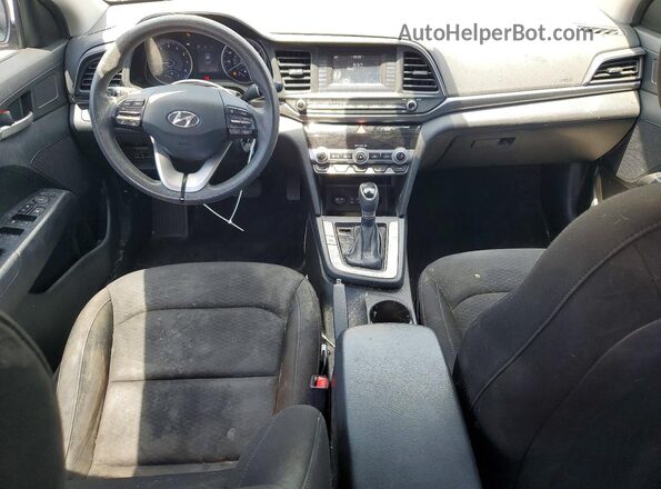 KMHD74LF5LU900969 2020 HYUNDAI ELANTRA Серый Вид панели приборов
