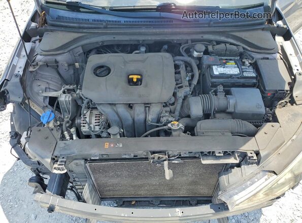 KMHD74LF5LU900969 2020 HYUNDAI ELANTRA Серый Вид задней части салона
