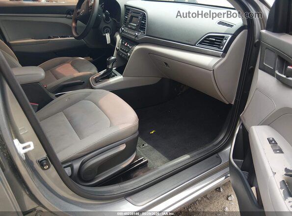 KMHD74LF6JU648422 2018 HYUNDAI ELANTRA Gray 