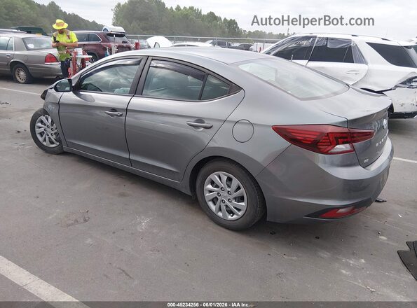 KMHD74LF6KU778590 2019 HYUNDAI ELANTRA Gray Tył lewy