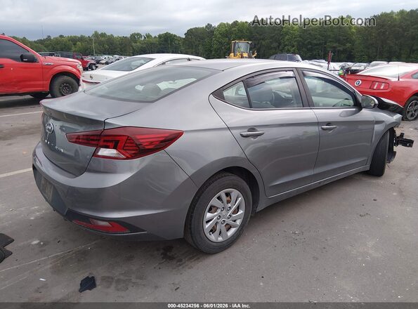 KMHD74LF6KU778590 2019 HYUNDAI ELANTRA Gray Tył prawy