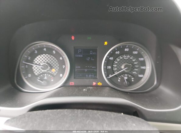 KMHD74LF6KU778590 2019 HYUNDAI ELANTRA Gray Widok tylnych siedzeń