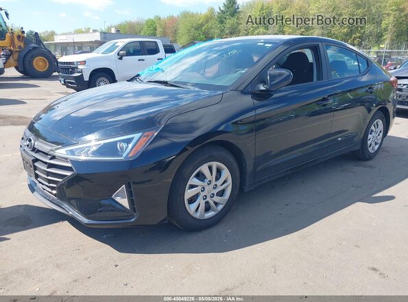 KMHD74LF6KU835161 2019 HYUNDAI ELANTRA Black 