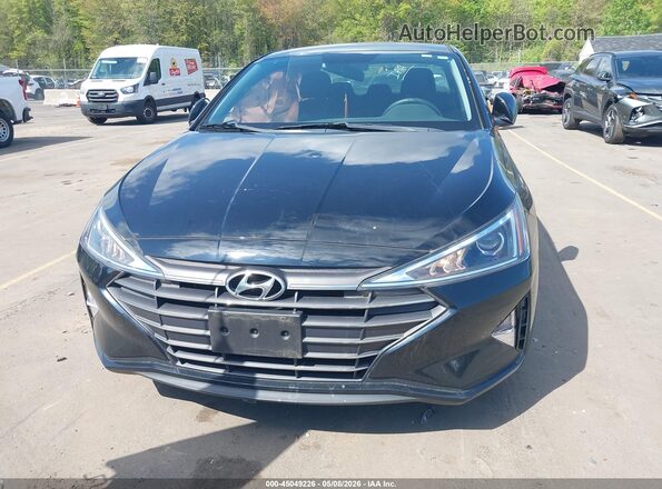 KMHD74LF6KU835161 2019 HYUNDAI ELANTRA Black 