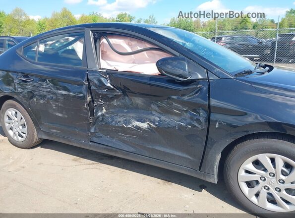 KMHD74LF6KU835161 2019 HYUNDAI ELANTRA Black 