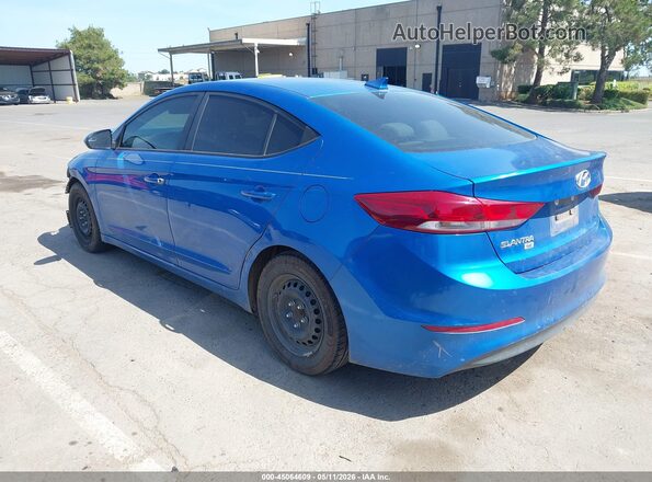 KMHD74LF7HU094057 2017 HYUNDAI ELANTRA Blue 