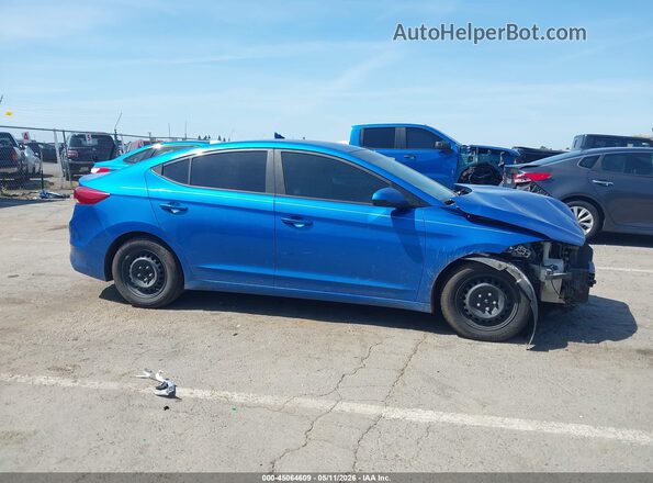 KMHD74LF7HU094057 2017 HYUNDAI ELANTRA Blue 