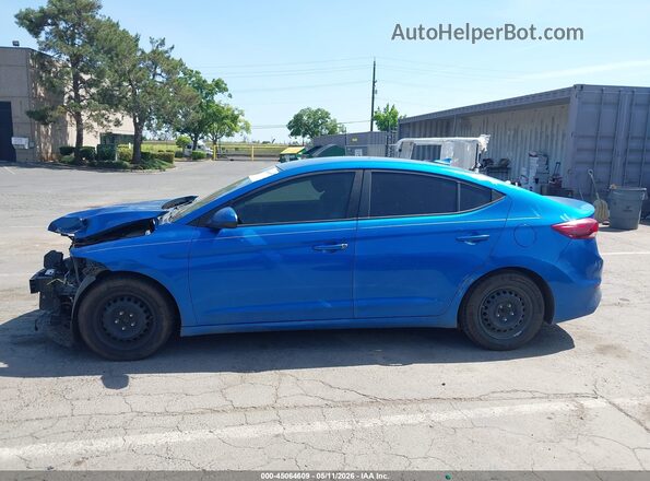 KMHD74LF7HU094057 2017 HYUNDAI ELANTRA Blue 