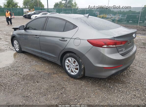 KMHD74LF7HU110550 2017 HYUNDAI ELANTRA Gray Tył lewy
