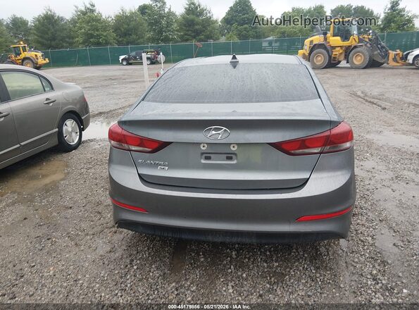 KMHD74LF7HU110550 2017 HYUNDAI ELANTRA Gray 