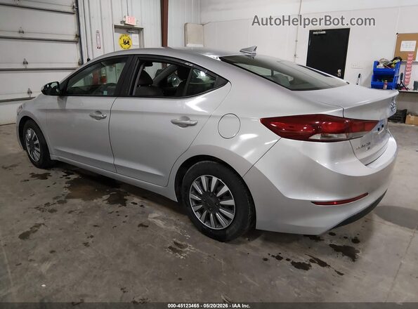 KMHD74LF7HU114632 2017 HYUNDAI ELANTRA Silver უკანა მარცხენა