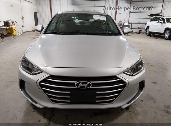 KMHD74LF7HU114632 2017 HYUNDAI ELANTRA Silver უკანა სალონის ხედი