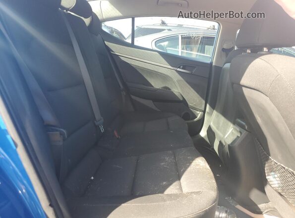 KMHD74LF7HU131026 2017 HYUNDAI ELANTRA Blue Rear seats view