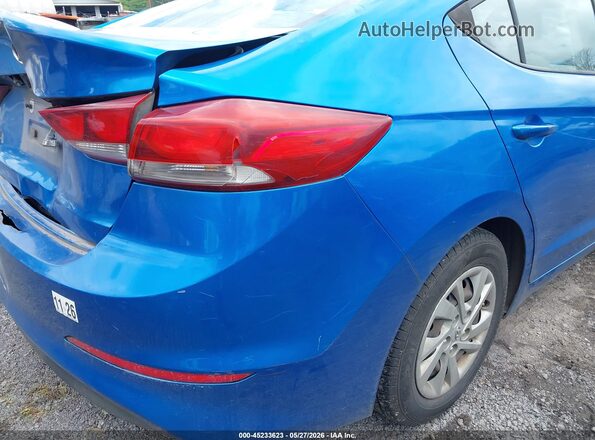 KMHD74LF7HU418236 2017 HYUNDAI ELANTRA Blue 