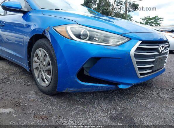 KMHD74LF7HU418236 2017 HYUNDAI ELANTRA Blue 