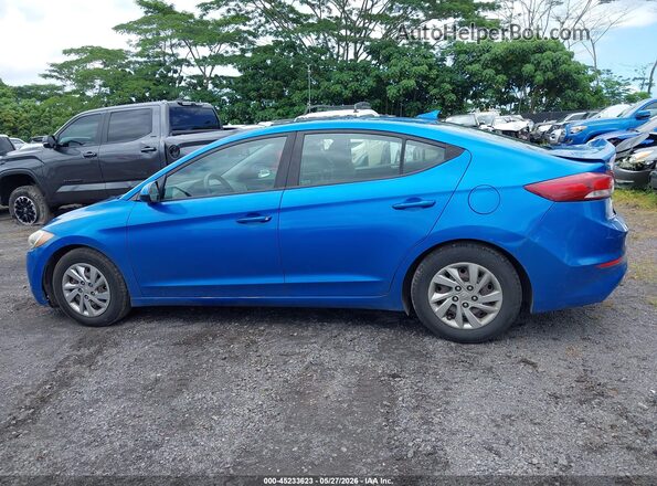 KMHD74LF7HU418236 2017 HYUNDAI ELANTRA Blue Vista interior de 360 grados