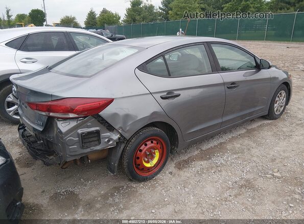 KMHD74LF7JU571897 2018 HYUNDAI ELANTRA Gray 