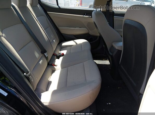 KMHD74LF7KU778050 2019 HYUNDAI ELANTRA Black Вид наклейки з VIN-кодом