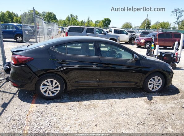KMHD74LF7KU778050 2019 HYUNDAI ELANTRA Black Панорамний вид салону 360°