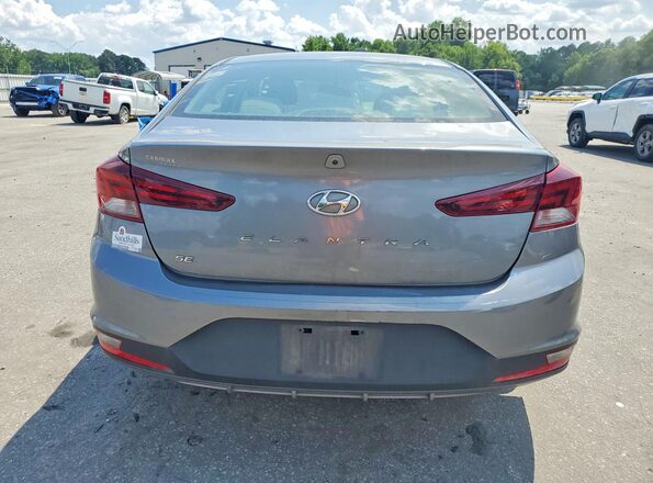 KMHD74LF8KU829619 2019 HYUNDAI ELANTRA Gray 