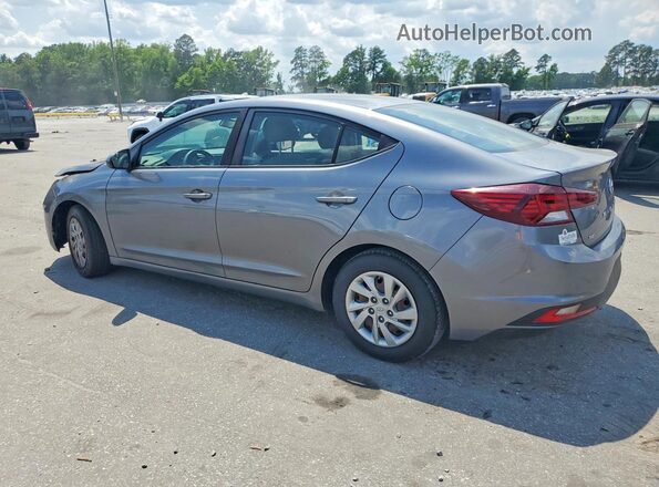 KMHD74LF8KU829619 2019 HYUNDAI ELANTRA Gray 