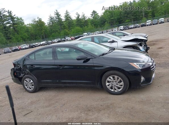 KMHD74LF8KU878545 2019 HYUNDAI ELANTRA Черный Панорамный вид салона 360°