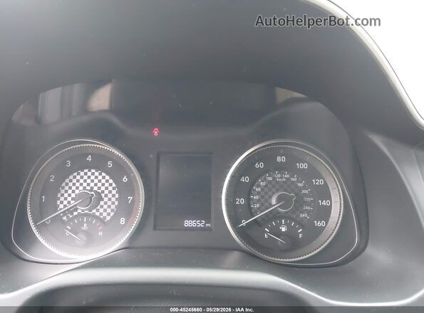 KMHD74LF8KU878545 2019 HYUNDAI ELANTRA Черный Вид задних сидений