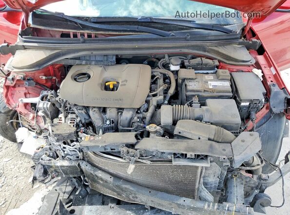 KMHD74LF8LU029159 2020 HYUNDAI ELANDRA Red 