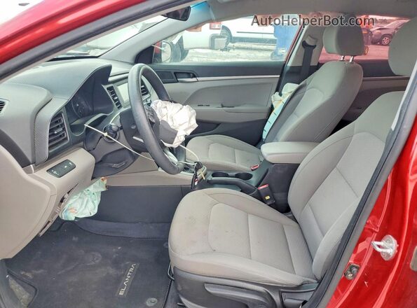 KMHD74LF8LU029159 2020 HYUNDAI ELANDRA Red 