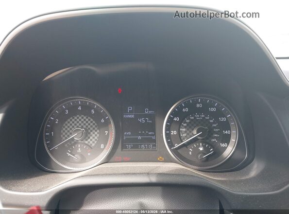 KMHD74LF9KU799160 2019 HYUNDAI ELANTRA Red Vista de los asientos traseros