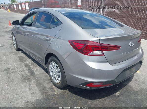 KMHD74LF9LU105892 2020 HYUNDAI ELANTRA Gray Rear left