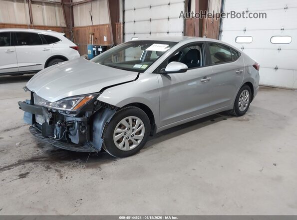 KMHD74LF9LU950757 2020 HYUNDAI ELANTRA Серый Передняя левая четверть