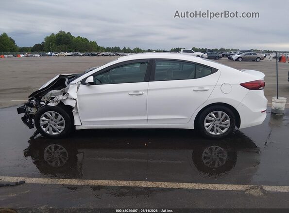 KMHD74LFXJU446103 2018 HYUNDAI ELANTRA Белый Панорамный вид салона 360°
