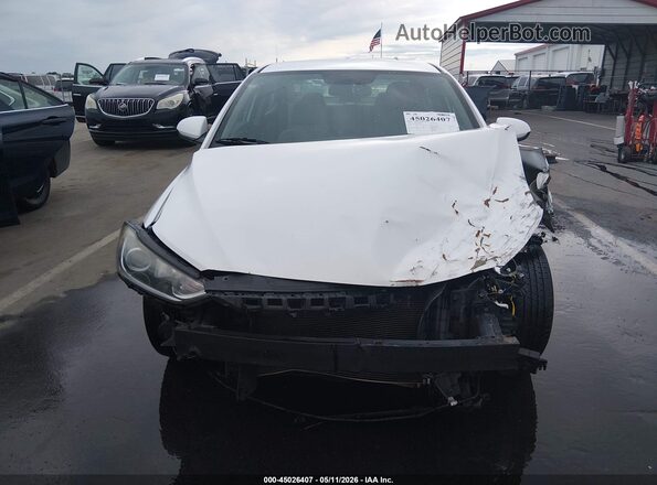 KMHD74LFXJU446103 2018 HYUNDAI ELANTRA Белый Вид щитка приборов