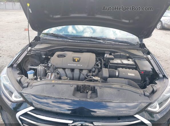 KMHD74LFXJU468893 2018 HYUNDAI ELANTRA Black Vista trasera