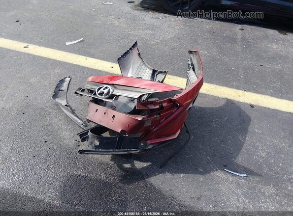 KMHD74LFXLU901292 2020 HYUNDAI ELANTRA Red Առջևի վահանակի տեսք