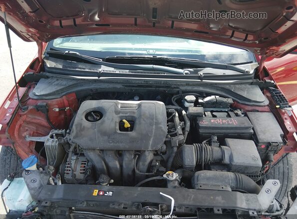 KMHD74LFXLU901292 2020 HYUNDAI ELANTRA Red Հետևի տեսք