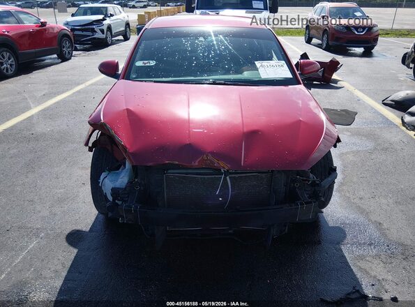 KMHD74LFXLU901292 2020 HYUNDAI ELANTRA Red Սարքավորումների վահանակի տեսք