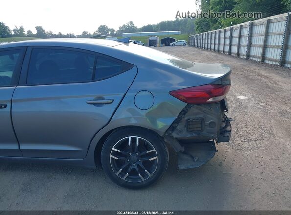 KMHD84LF0HU153981 2017 HYUNDAI ELANTRA Gray წინა ხედი