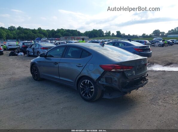 KMHD84LF0HU153981 2017 HYUNDAI ELANTRA Gray უკანა მარცხენა