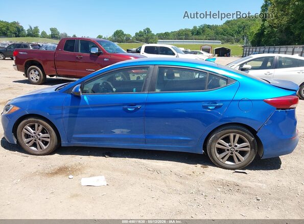 KMHD84LF0HU222488 2017 HYUNDAI ELANTRA Blue 