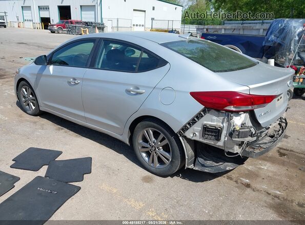 KMHD84LF0HU357888 2017 HYUNDAI ELANTRA Silver Trasero izquierdo