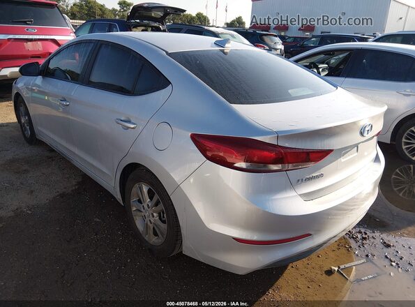KMHD84LF0JU504328 2018 HYUNDAI ELANTRA Silver უკანა მარცხენა