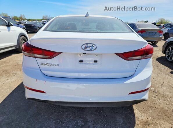 KMHD84LF0JU539354 2018 HYUNDAI ELANTRA White 