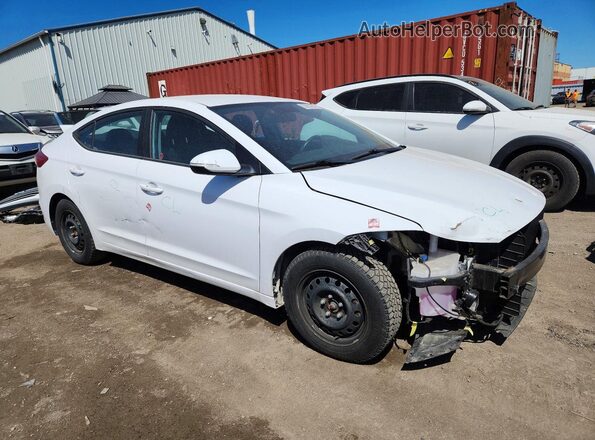 KMHD84LF0JU539354 2018 HYUNDAI ELANTRA White 